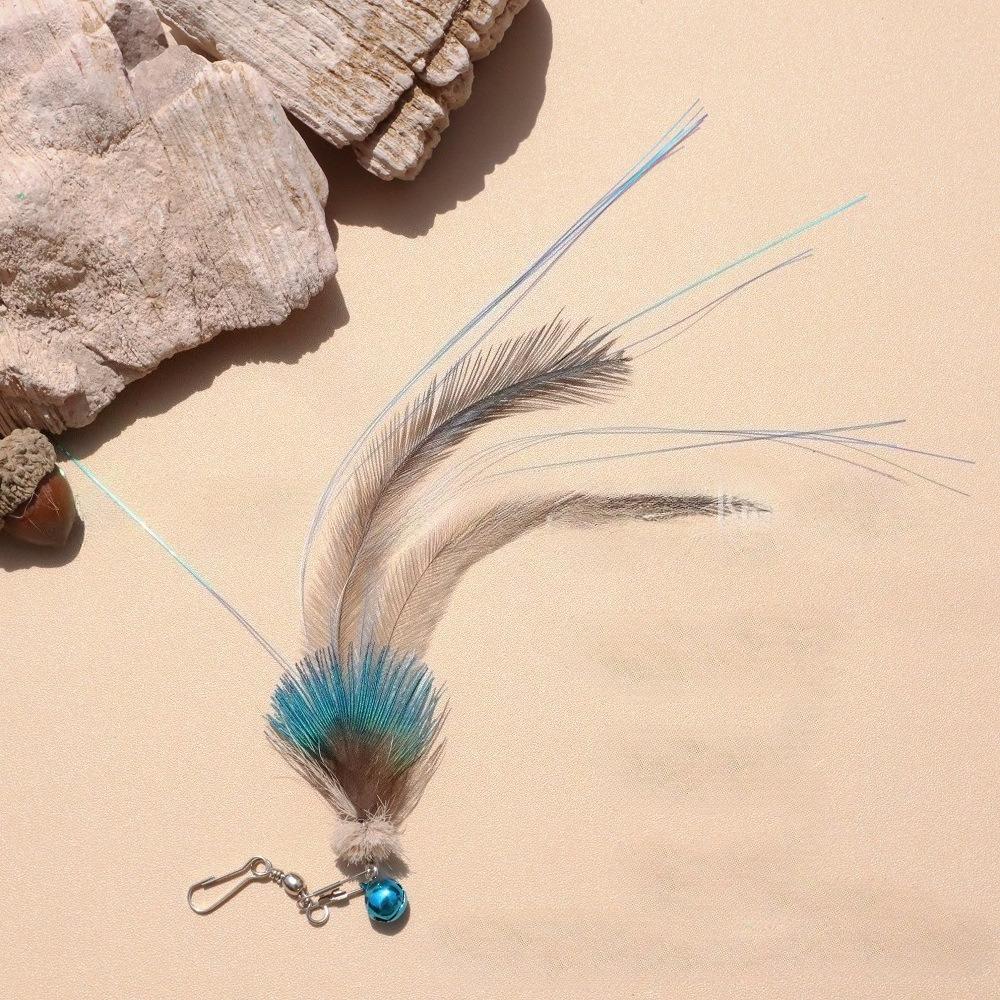 1pc/2pcs Simulated peacock Cat Toy Replace the Head Accessories Artificial Insects Pet Toy
1pc/2pcs Simulated peacock Cat Toy Replace the Head Accessories Artificial Insects Pet Toy