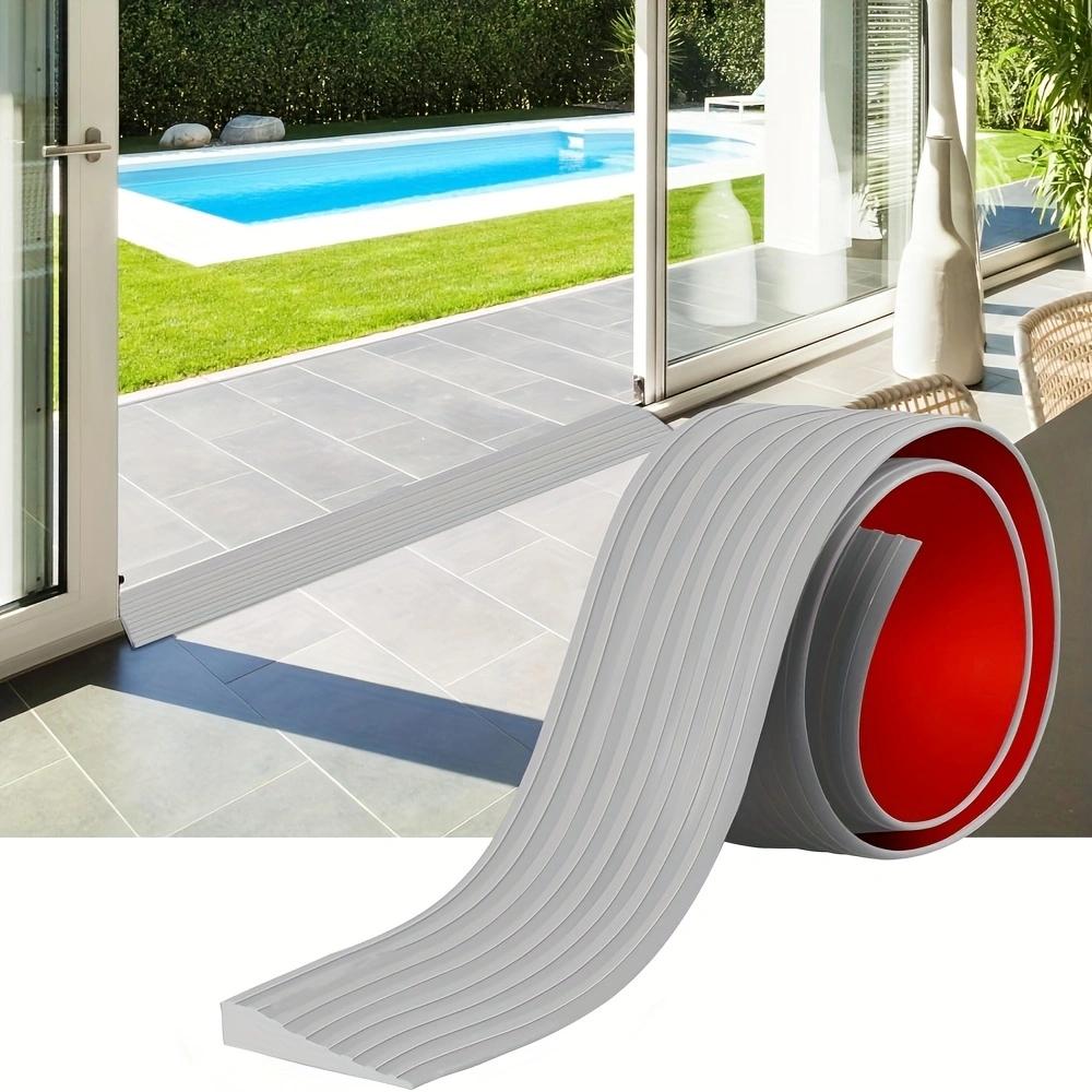 1PC 0.9m/35.43inch Rise Threshold Ramp for Doorways, Self-Adhesive Rubber Ramp for Door Threshold, Ideal for Doorway Floor Tile світло-сірого кольору
1PC 0.9m/35.43inch Rise Threshold Ramp for Doorways, Self-Adhesive Rubber Ramp for Door Threshold, Ideal for Doorway Floor Tile світло-сірого кольору