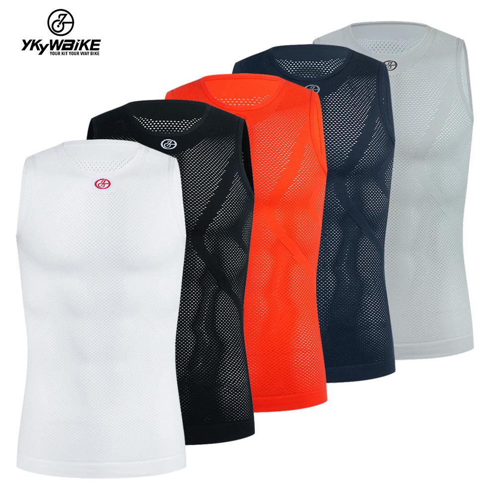 YKYWBIKE Men s Seamless Sleeveless Cycling Vest - Sweat-wicking Summer Top Small-Medium
YKYWBIKE Men s Seamless Sleeveless Cycling Vest - Sweat-wicking Summer Top Small-Medium