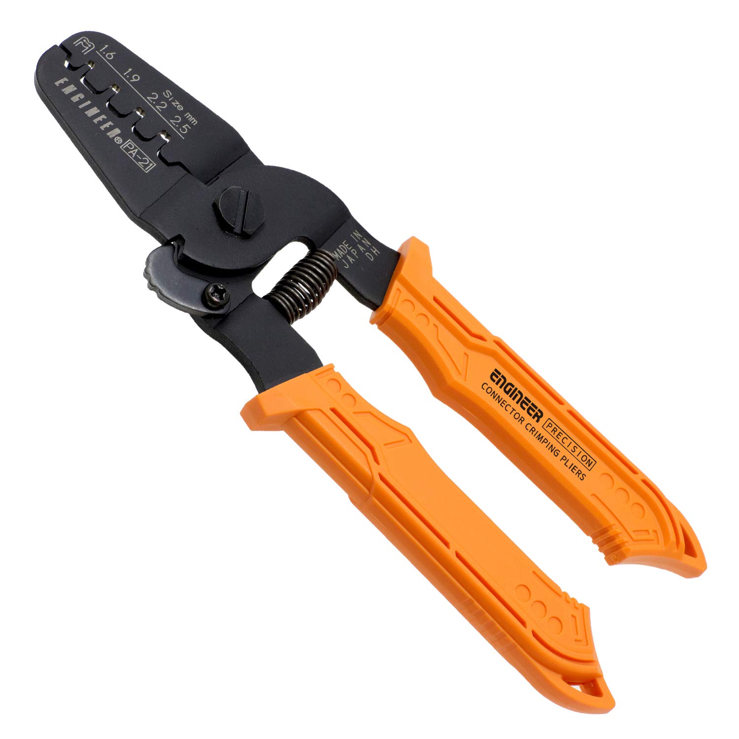 ENGINEER PA-21 Engineer Precision Crimping Pliers, Crimping Tool, Open Barrel, Long Barrel Terminal
ENGINEER PA-21 Engineer Precision Crimping Pliers, Crimping Tool, Open Barrel, Long Barrel Terminal