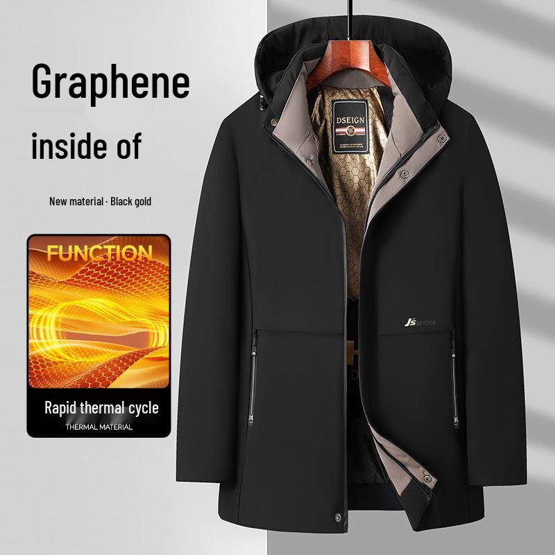 Men s Winter Gold Sable Velvet Parka - Middle-aged Style, Plus Velvet Thickened Jacket (2368A) 2XL чорний
Men s Winter Gold Sable Velvet Parka - Middle-aged Style, Plus Velvet Thickened Jacket (2368A) 2XL чорний