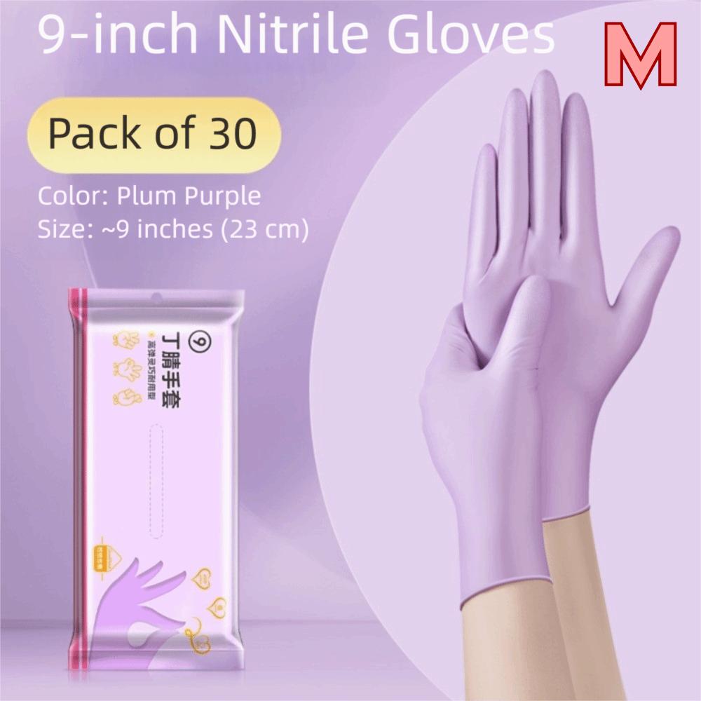 Purple Nitrile Gloves Oil-resistant Extended Housework Cleaning Gloves Ultra-soft Waterproof
Purple Nitrile Gloves Oil-resistant Extended Housework Cleaning Gloves Ultra-soft Waterproof