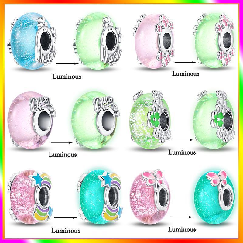 Fits Charm 925 Original Bracelet New in Glowing Color Angle Round Bead For Women 925 Silver DIY Jewelry Luxury Gift
Fits Charm 925 Original Bracelet New in Glowing Color Angle Round Bead For Women 925 Silver DIY Jewelry Luxury Gift