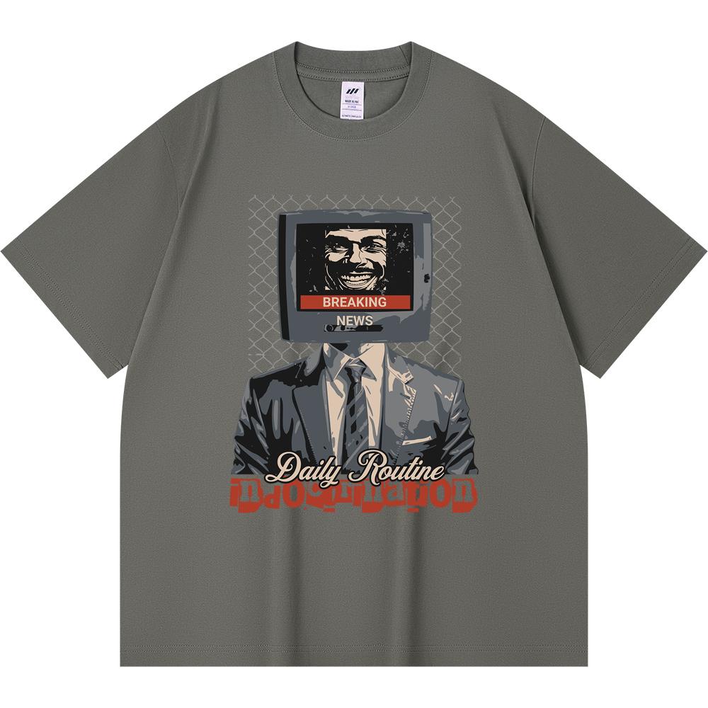 230GSM 100% Cotton T-Shirt Indoctrination Print Tees Funny Harajuku Style Combed Cotton Tshirt XS абрикосовый
230GSM 100% Cotton T-Shirt Indoctrination Print Tees Funny Harajuku Style Combed Cotton Tshirt XS абрикосовый