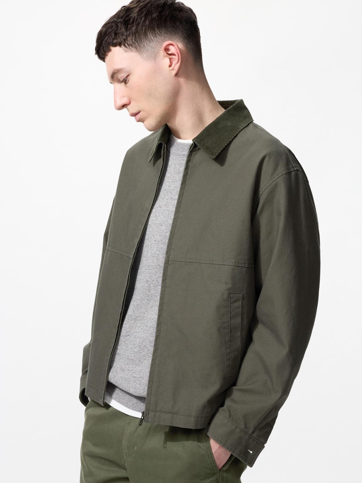 Uniqlo Zip Up Short Blouson Model
Uniqlo Zip Up Short Blouson Model