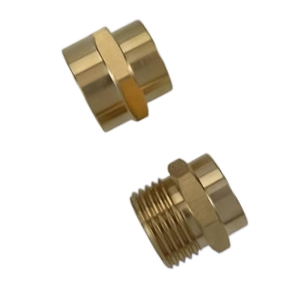 Heavy Duty Brass Hose Adapter M22 Metric To 3/4 Inch GHT Thread For Garden Watering Cleaning Tools And Faucet Connection
Heavy Duty Brass Hose Adapter M22 Metric To 3/4 Inch GHT Thread For Garden Watering Cleaning Tools And Faucet Connection
