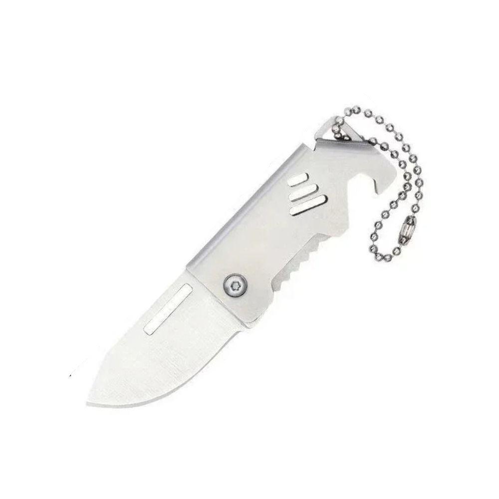 D2 Steel Mini Folding Cutter Non-slip Handle Pocket Cutter Portable Sharp Cutter DIY Hobby срібний
D2 Steel Mini Folding Cutter Non-slip Handle Pocket Cutter Portable Sharp Cutter DIY Hobby срібний