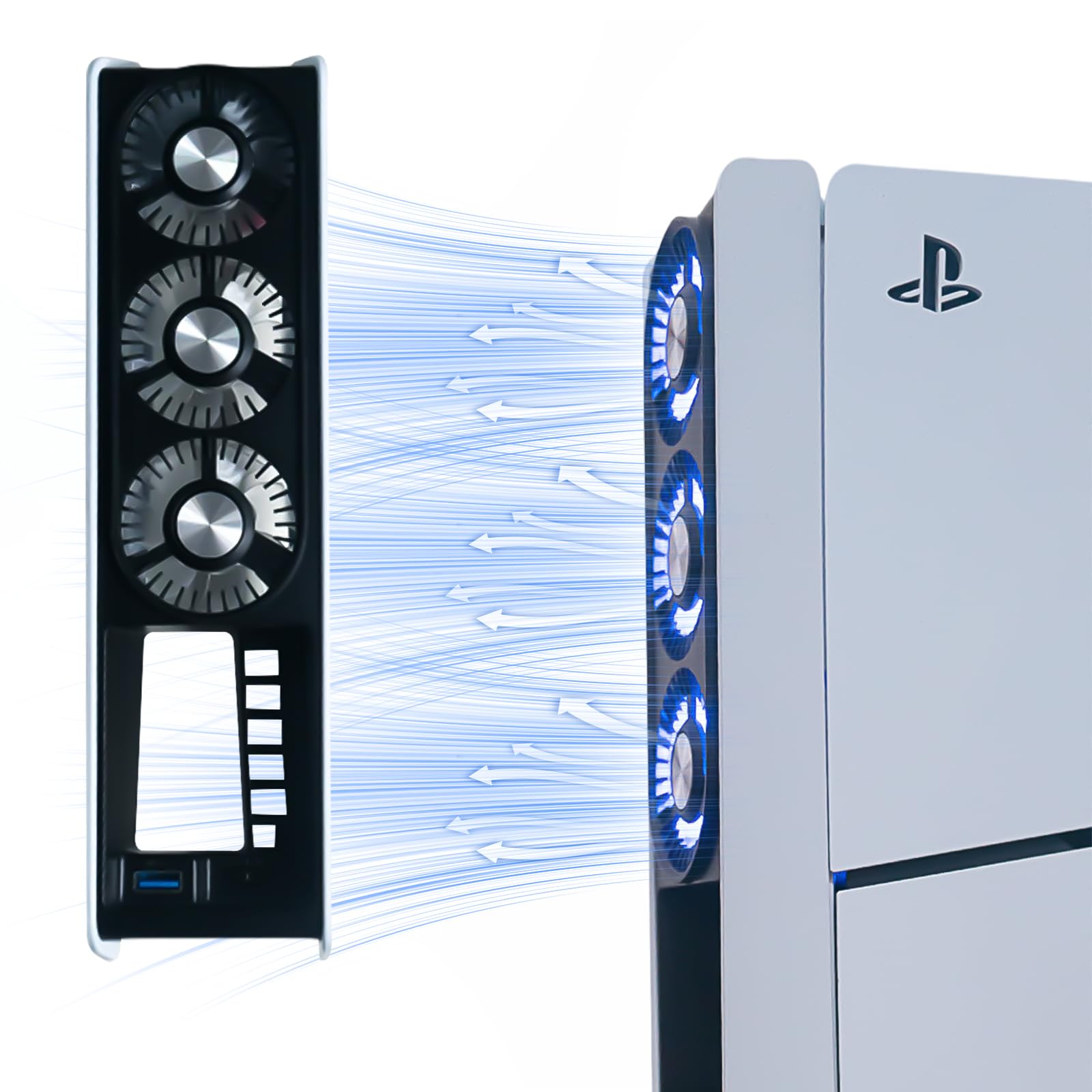 Вентилятор охолодження для нової PS5 Slim прибуття для нової PS5 Вентилятор охолодження для PS5 Slim Регулювання швидкості вітру охолодження Світлодіодне освітлення Порт USB низький рівень шуму Нова PS5
Вентилятор охолодження для нової PS5 Slim прибуття для нової PS5 Вентилятор охолодження для PS5 Slim Регулювання швидкості вітру охолодження Світлодіодне освітлення Порт USB низький рівень шуму Нова PS5