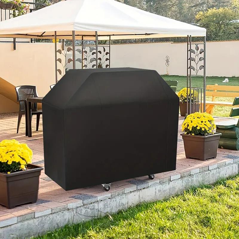 1PC BBQ Grill Cover Outdoor Barbecue Grill Protector Weather-Resistant Multiple Options Available 80x66x100cm чорний
1PC BBQ Grill Cover Outdoor Barbecue Grill Protector Weather-Resistant Multiple Options Available 80x66x100cm чорний