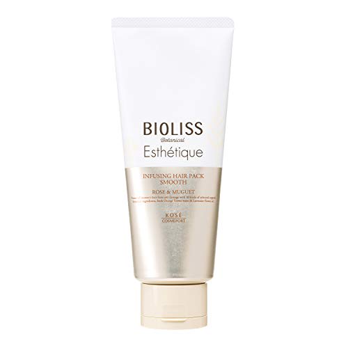 SALON STYLE KOSE Biolis Botanical Esthetique Infusing Hair Pack (Гладкий; плавный) (Гладкие и вьющиеся) Уход за волосами Frizz Dry Damage Care, роза и ландыш, 200 г (х 1)
SALON STYLE KOSE Biolis Botanical Esthetique Infusing Hair Pack (Гладкий; плавный) (Гладкие и вьющиеся) Уход за волосами Frizz Dry Damage Care, роза и ландыш, 200 г (х 1)