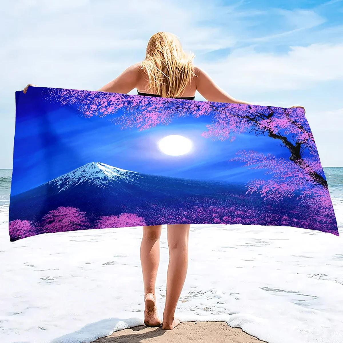 Pink Cherry Blossoms Branch Floral Pattern Soft Highly Absorbent Large Decorative Beach Towels Soft Absorbent Large Pool Towels W30*H60(CM)
Pink Cherry Blossoms Branch Floral Pattern Soft Highly Absorbent Large Decorative Beach Towels Soft Absorbent Large Pool Towels W30*H60(CM)