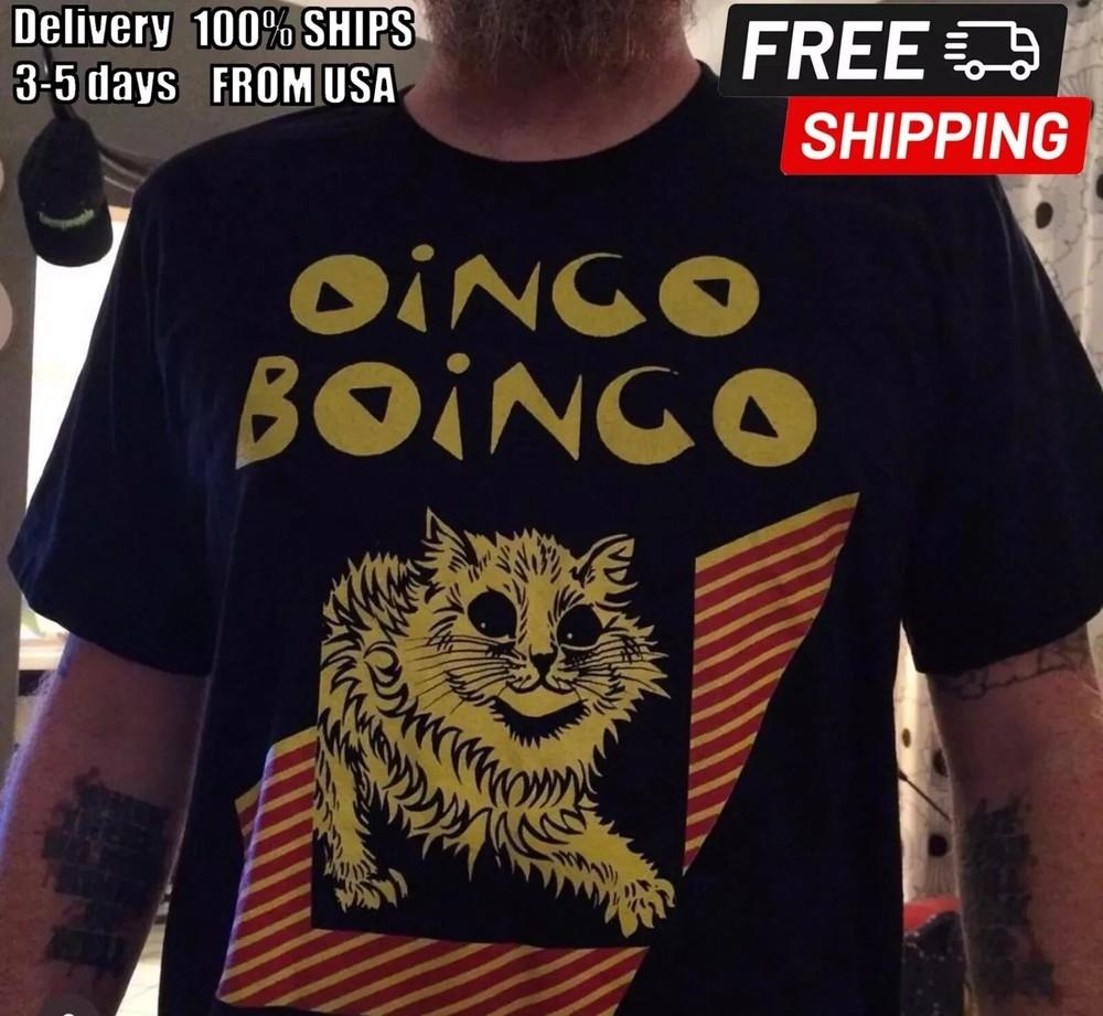 Oingo Boingo Black Short Sleeve Cotton T-shirt Unisex S-5XL Unisex T-Shirt XL
Oingo Boingo Black Short Sleeve Cotton T-shirt Unisex S-5XL Unisex T-Shirt XL