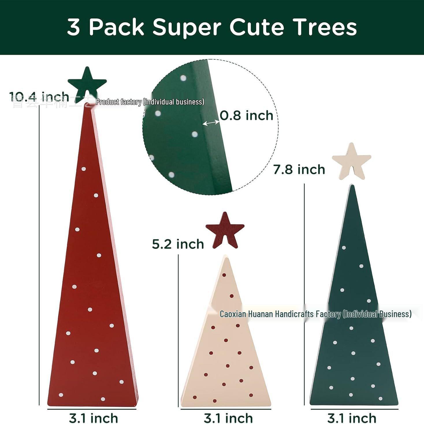 Solid Wood Christmas Decorations: Wall Hanging & Desktop Ornaments In Stock
Solid Wood Christmas Decorations: Wall Hanging & Desktop Ornaments In Stock