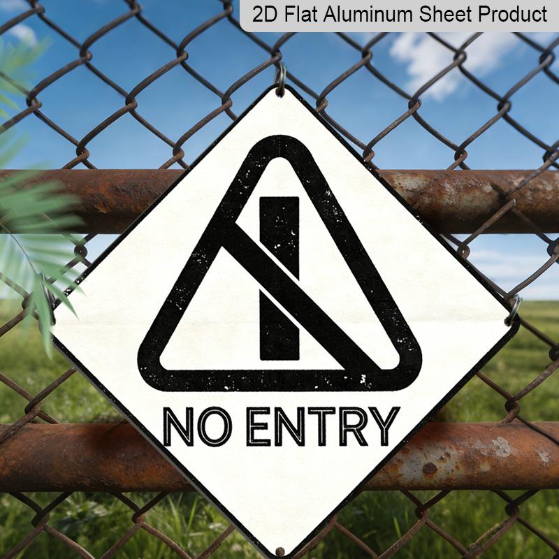2D Flat, 1pc, Vintage Metal Aluminium Sign, No Entry Theme, Warning Decor Gift for Friends, Suitable for Garage, Office, Hallway, Warehouse, Work 20*20cm
2D Flat, 1pc, Vintage Metal Aluminium Sign, No Entry Theme, Warning Decor Gift for Friends, Suitable for Garage, Office, Hallway, Warehouse, Work 20*20cm