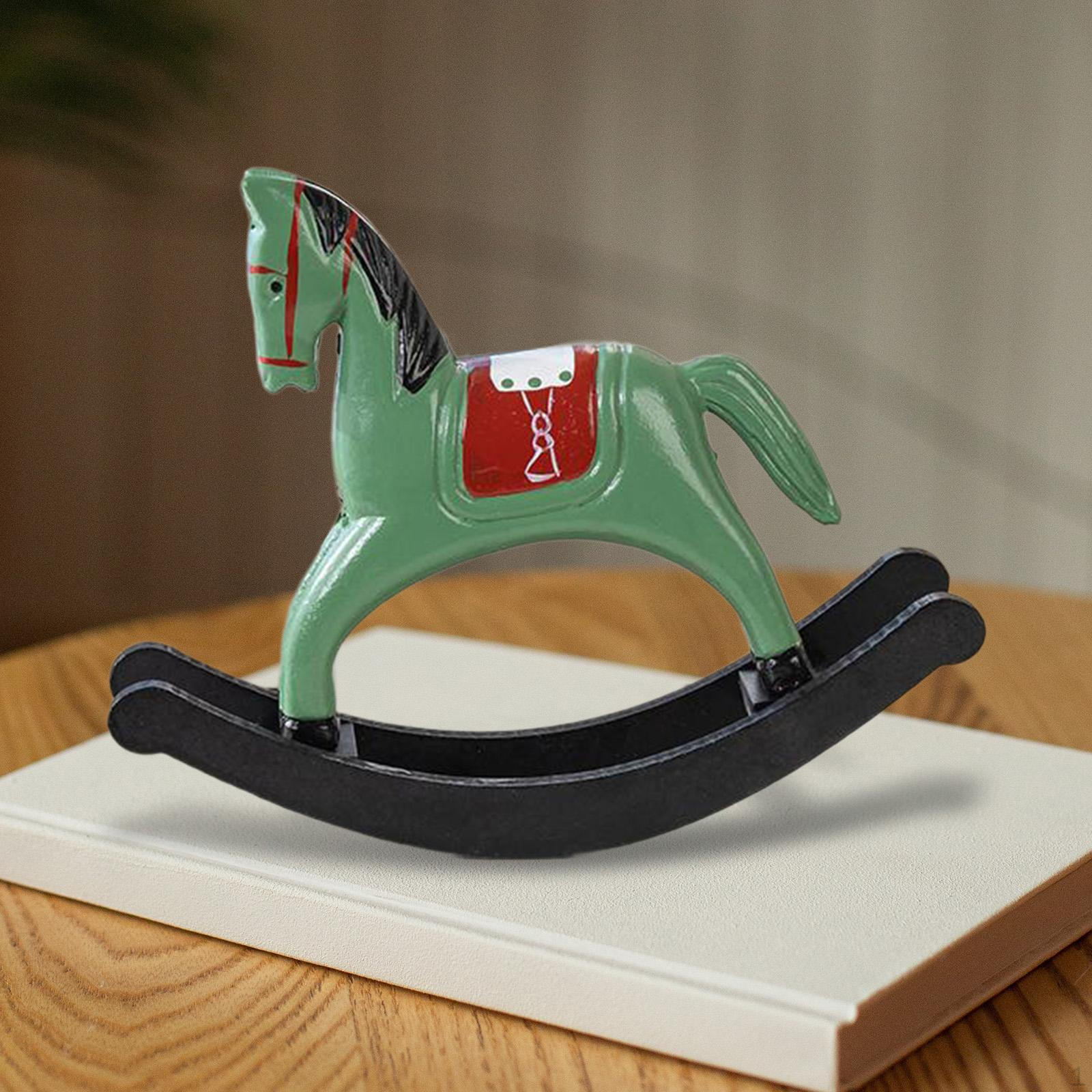 Статуэтка Лошадь-качалка Декоративная фигурка Художественная Многофункциональная Деревянная Скульптура Украшение для зелёный
Статуэтка Лошадь-качалка Декоративная фигурка Художественная Многофункциональная Деревянная Скульптура Украшение для зелёный