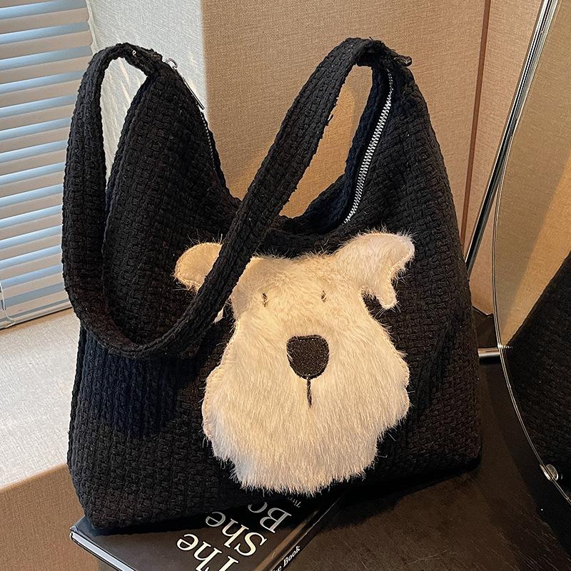 Большая вместительная сумка для женщин, новая модная и стильная женская сумка-тоут для поездок на работу, симпатичная универсальная сумка на одно плечо