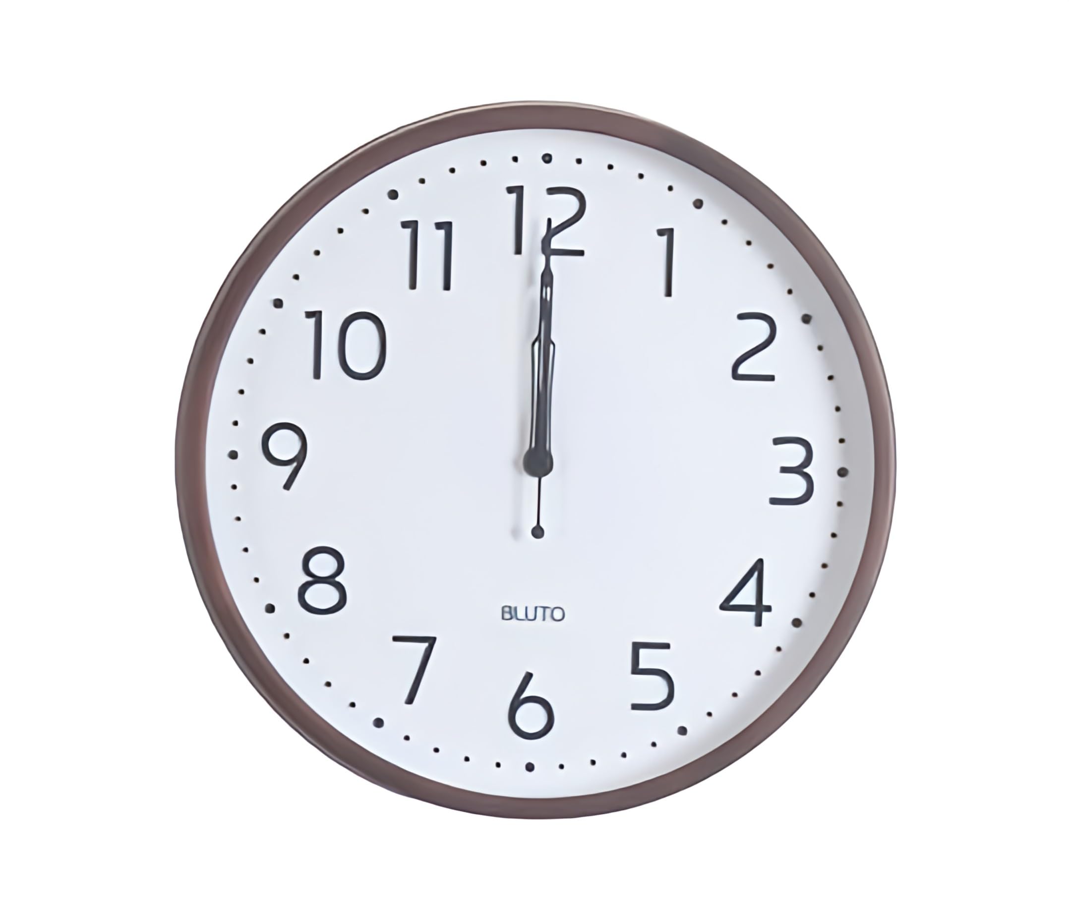 BLUTO Bluetooth Wall Clock, Handmade Wooden, 30cm Diameter, Stylish Nordic Clock for Interior Decor (Brown)
BLUTO Bluetooth Wall Clock, Handmade Wooden, 30cm Diameter, Stylish Nordic Clock for Interior Decor (Brown)