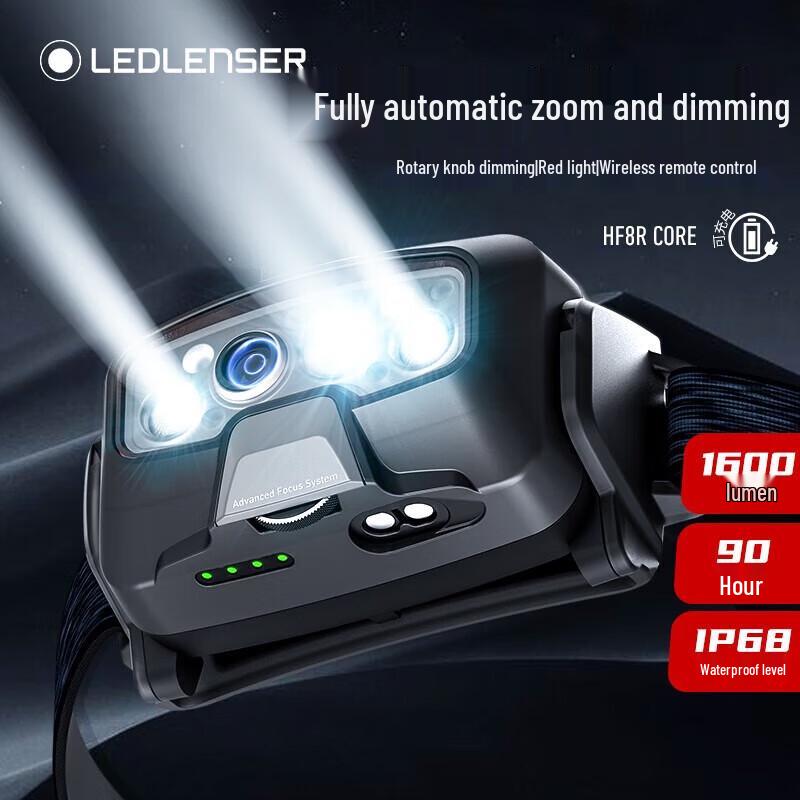 LED LENSER HF8R Core Smart Rechargeable Headlamp
LED LENSER HF8R Core Smart Rechargeable Headlamp