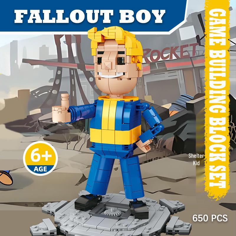 Трансграничные MOC Лего-совместимые Строительные блоки Убежища Fallout: Игрушка Модель Волт-Боя
Трансграничные MOC Лего-совместимые Строительные блоки Убежища Fallout: Игрушка Модель Волт-Боя