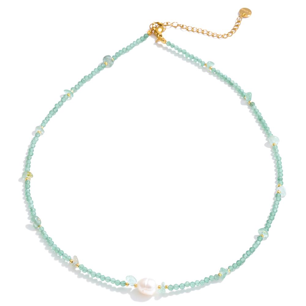 Yhpup Stainless Steel Handmade Beads Chain Necklace for Women Natural Pearl Tiger Green Aventurine Stone Summer Trendy Jewelry
Yhpup Stainless Steel Handmade Beads Chain Necklace for Women Natural Pearl Tiger Green Aventurine Stone Summer Trendy Jewelry