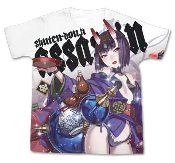 Cospa Fate Grand Order Assassin Shuten Douji Full Graphic T-shirt WHITE L size Cotton
Cospa Fate Grand Order Assassin Shuten Douji Full Graphic T-shirt WHITE L size Cotton
