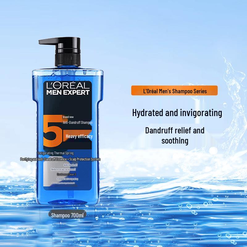 L Oréal Men Expert Anti-Dandruff Shampoo 700ml
L Oréal Men Expert Anti-Dandruff Shampoo 700ml