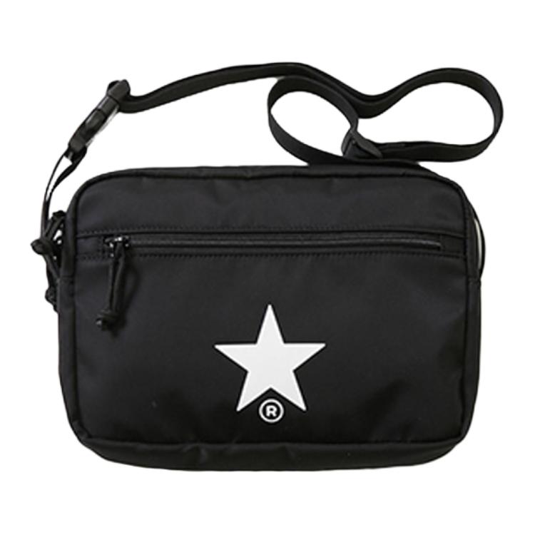 Converse Star Logo Print Nylon Shoulder Bag Unisex Shoulder Bag Black Khaki Green A2804PBG276 Black
Converse Star Logo Print Nylon Shoulder Bag Unisex Shoulder Bag Black Khaki Green A2804PBG276 Black