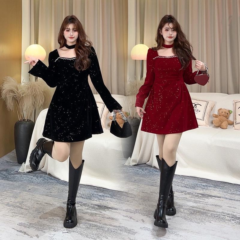 2025 Spring Korean Trend Square Neck Slimming Casual Plus Size Dress for Women L 105-120 lbs красный
2025 Spring Korean Trend Square Neck Slimming Casual Plus Size Dress for Women L 105-120 lbs красный