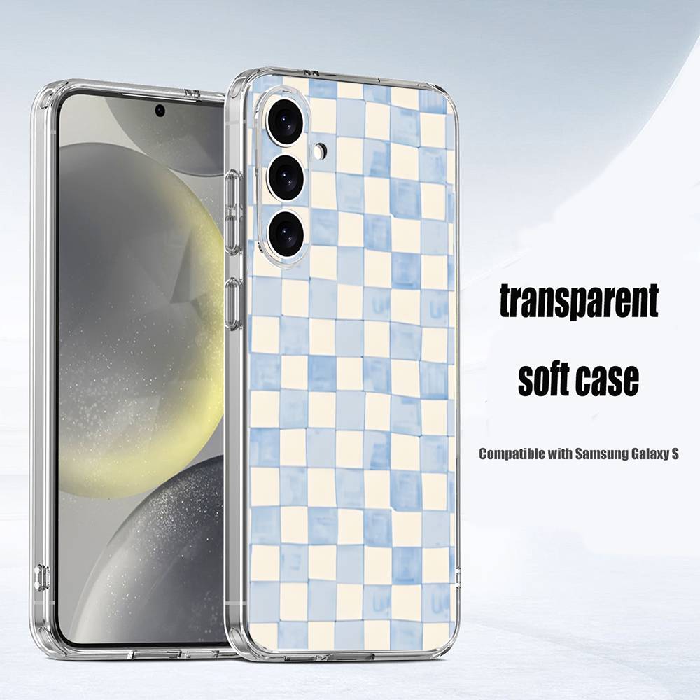 Ins Korean Blue Striped Grid Phone Case For Samsung S30,23,21,22,20, FE lite,S10,9,8,7 PIus Note20ultra Soft Transparent SamsungS23Ultra 5G
Ins Korean Blue Striped Grid Phone Case For Samsung S30,23,21,22,20, FE lite,S10,9,8,7 PIus Note20ultra Soft Transparent SamsungS23Ultra 5G