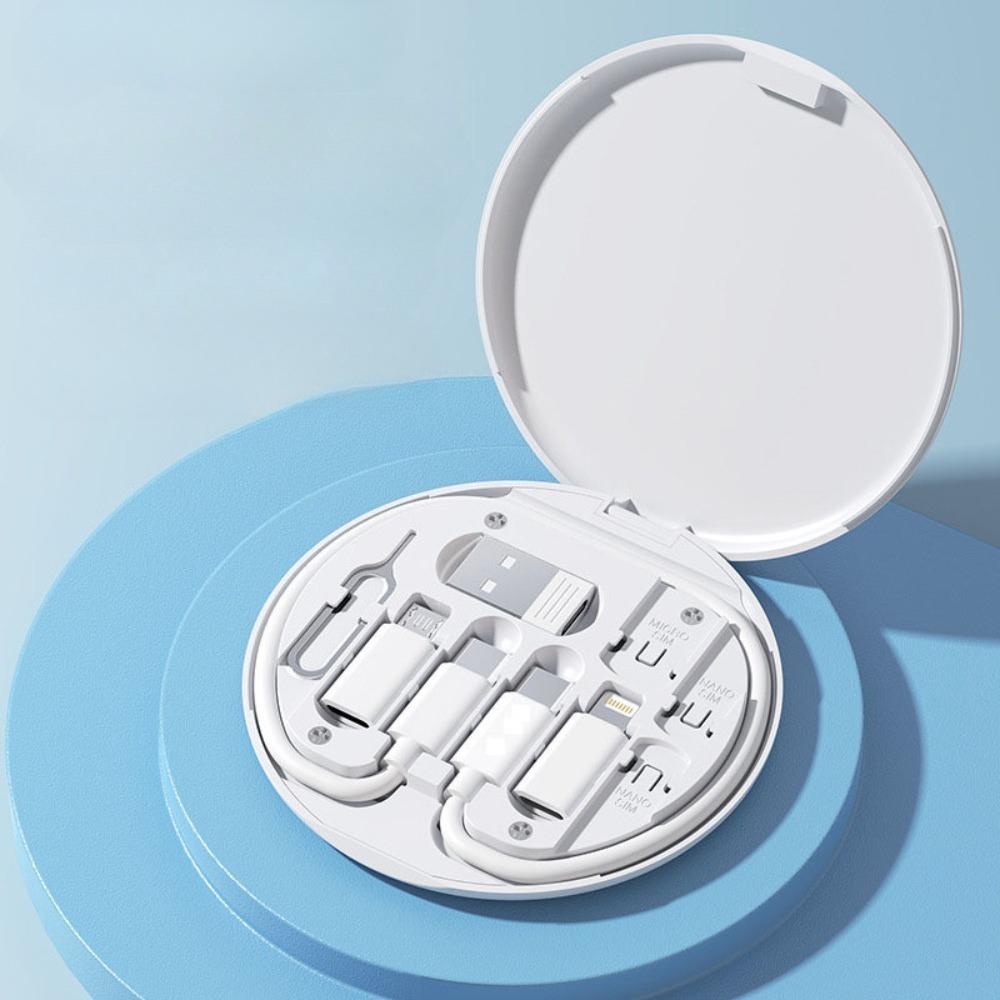 Многопортовый USB Type C - C 60 Вт Комплект кабелей-адаптеров для зарядки Набор для преобразования USB C в Lightning белый
Многопортовый USB Type C - C 60 Вт Комплект кабелей-адаптеров для зарядки Набор для преобразования USB C в Lightning белый