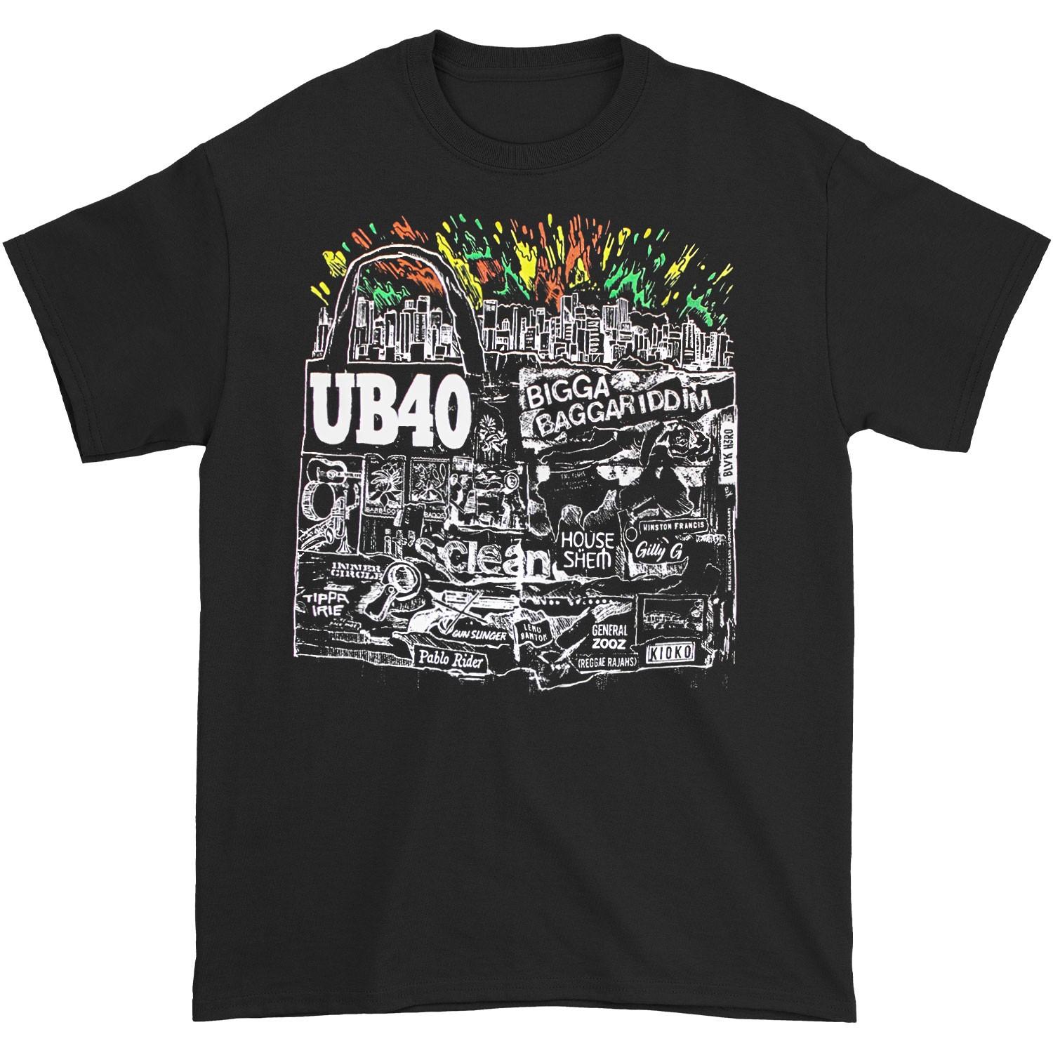 Men s UB40 Bigga Bagga T-Shirt Mens Womens Tees Top Black S
Men s UB40 Bigga Bagga T-Shirt Mens Womens Tees Top Black S