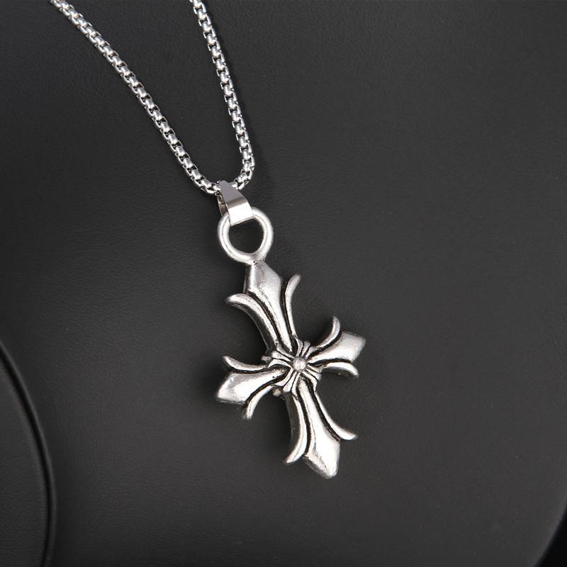 Vintage Silver Fashion Accessories, Flower Ben Cross Pendant Pendant Necklace Trendy Men S Ladies Jewelry Necklace Warm Dan
Vintage Silver Fashion Accessories, Flower Ben Cross Pendant Pendant Necklace Trendy Men S Ladies Jewelry Necklace Warm Dan