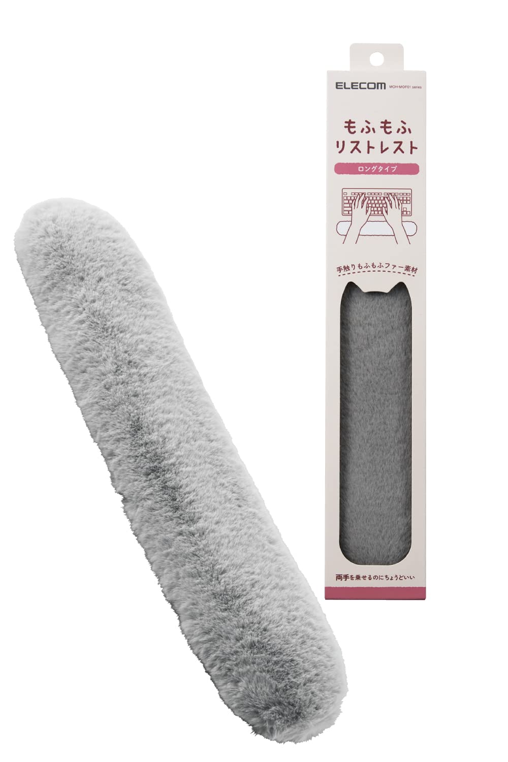 ELECOM Fluffy Wrist Rest, Long, Gray, MOH-MOF01GY серый
ELECOM Fluffy Wrist Rest, Long, Gray, MOH-MOF01GY серый