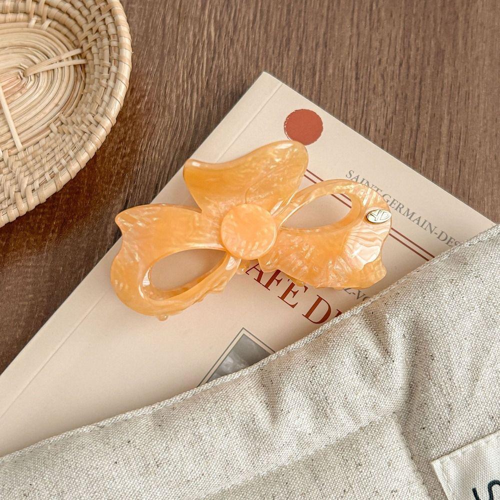 Sweet Bowknot Barrettes Retro French Shark Clip Fashion Bow Acetic Acid Hair Claw Headwear Style3
Sweet Bowknot Barrettes Retro French Shark Clip Fashion Bow Acetic Acid Hair Claw Headwear Style3