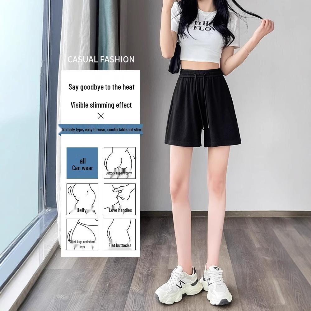 Women s High-Waist A-Line White Silk Shorts - Summer 2025 Collection, Petite Wide-Leg, Casual Sporty Style S (suggested 80-95 jin)
Women s High-Waist A-Line White Silk Shorts - Summer 2025 Collection, Petite Wide-Leg, Casual Sporty Style S (suggested 80-95 jin)