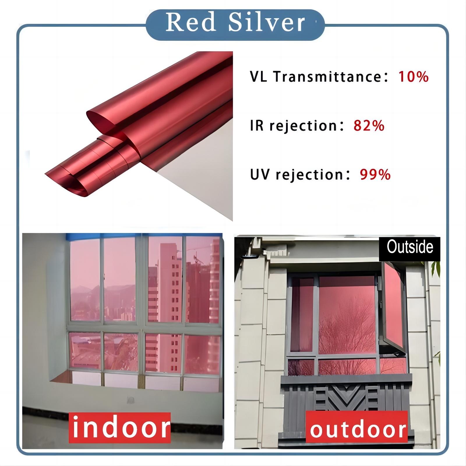 Insulation Window Film Solar Reflective Mirror Color Film Christmas Window Decals Glass Privacy Film 99% Uv Cut Vinyl 30x300cm
Insulation Window Film Solar Reflective Mirror Color Film Christmas Window Decals Glass Privacy Film 99% Uv Cut Vinyl 30x300cm