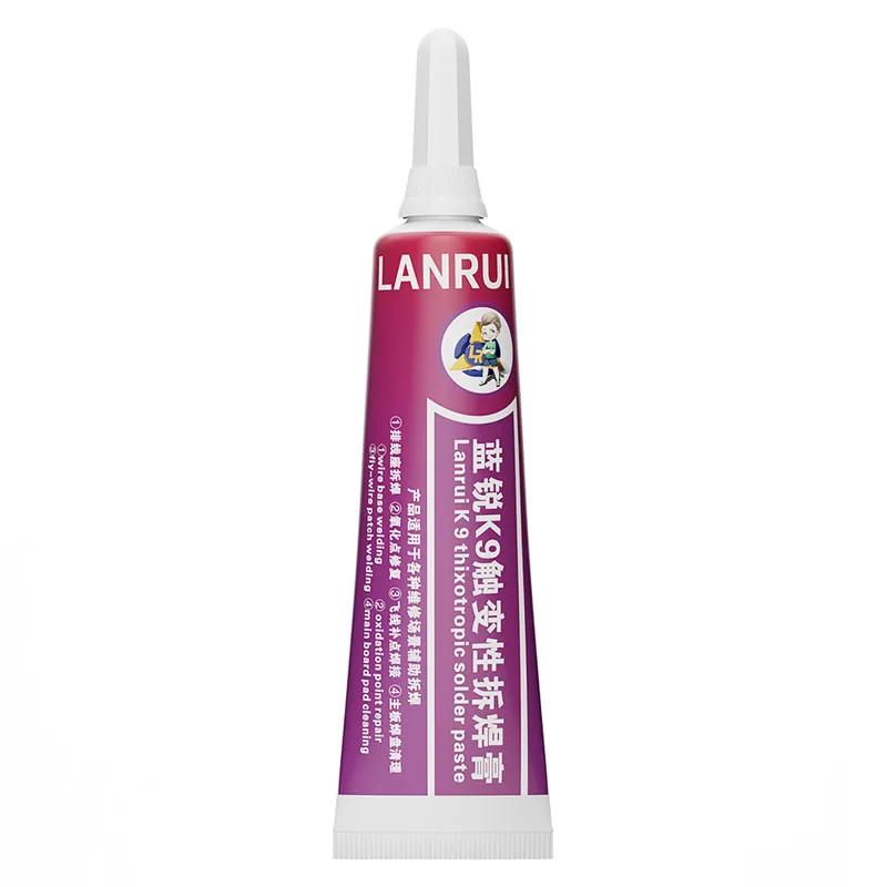 LanRui K9 15ml Thixotropic De-Sulfurization Paste Flight Line Battery Holder Tail Plug Mainboard Layer Repair Welding Paste
LanRui K9 15ml Thixotropic De-Sulfurization Paste Flight Line Battery Holder Tail Plug Mainboard Layer Repair Welding Paste
