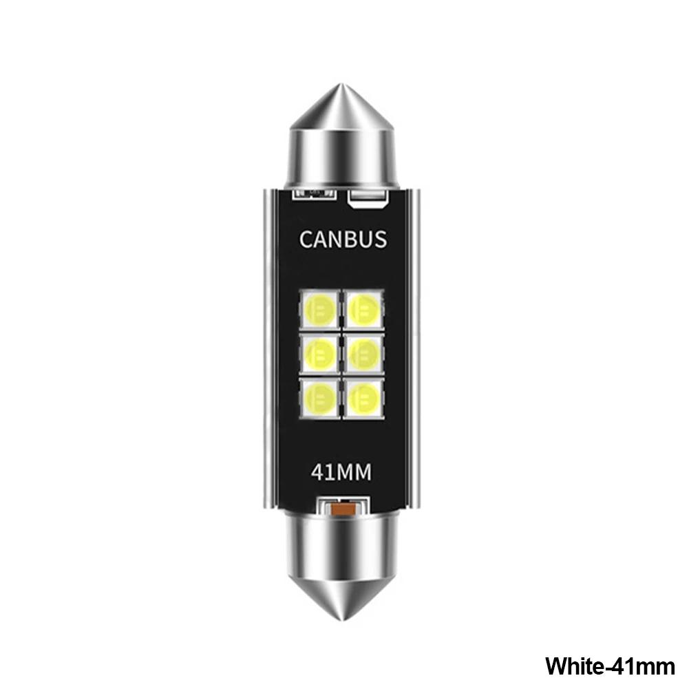 1200LM Super Bright C10W C5W LED Bulb Festoon 31/36/39/41mm LED CANBUS 12V 6500K White Car Interior Dome License Plate Light 1PC
1200LM Super Bright C10W C5W LED Bulb Festoon 31/36/39/41mm LED CANBUS 12V 6500K White Car Interior Dome License Plate Light 1PC