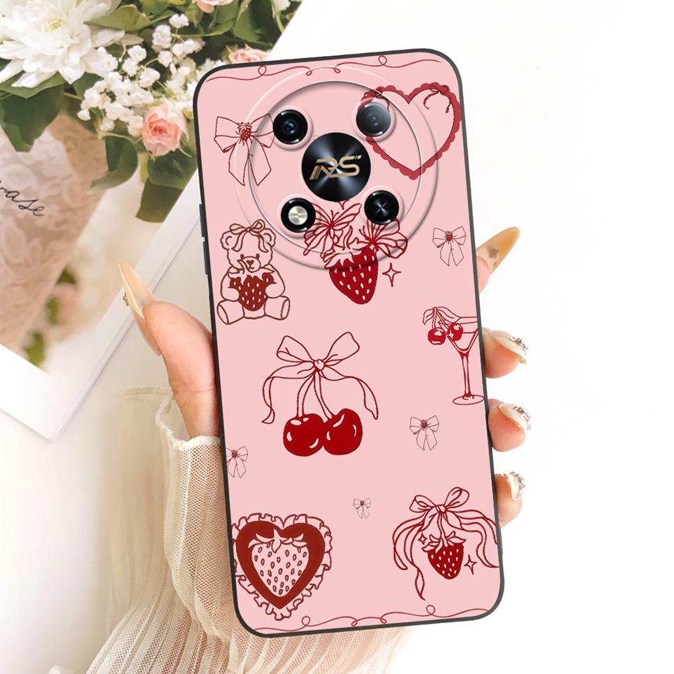 Daisy Bow Pattern Butterfly Flower Cherry Back Cover For Itel RS4 Phone Case Soft Silicone Casing On Itel S666LN Housing Itel RS4
Daisy Bow Pattern Butterfly Flower Cherry Back Cover For Itel RS4 Phone Case Soft Silicone Casing On Itel S666LN Housing Itel RS4