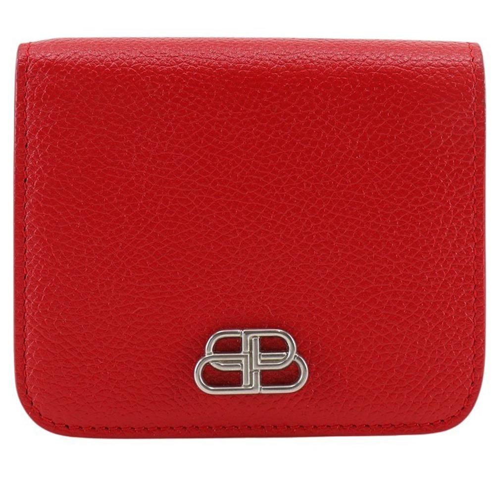 BALENCIAGA BB logo Bi-Fold Wallet 601474 Red leather Women Used
BALENCIAGA BB logo Bi-Fold Wallet 601474 Red leather Women Used