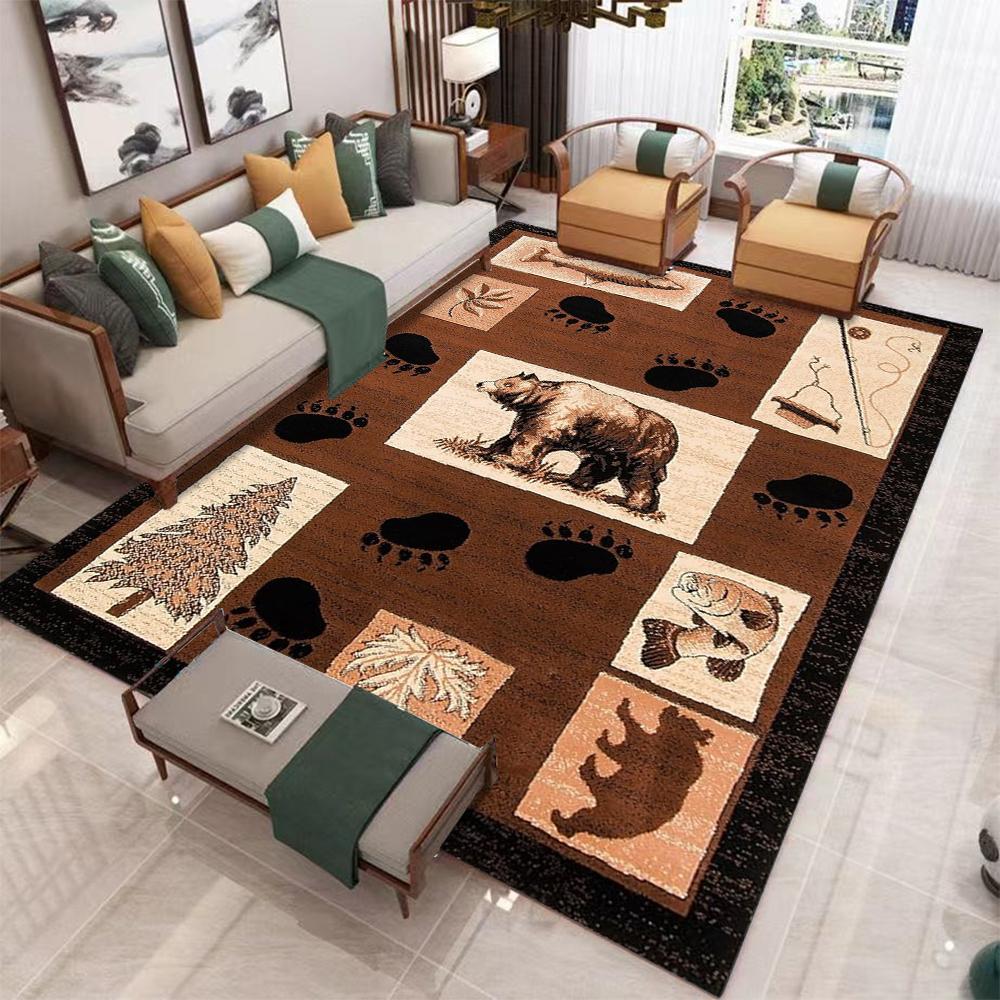 Rural Ethnic Style Carpet Bohemian Brown Bear Carpet Living Room Bedroom Decorative Floor Mat Brown Series Floor Mat 40x60cm
Rural Ethnic Style Carpet Bohemian Brown Bear Carpet Living Room Bedroom Decorative Floor Mat Brown Series Floor Mat 40x60cm