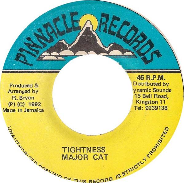 7inch Record MAJOR CAT Tightness NONE Pinnacle Record 1992 Jamaica Reggae Ska Dub Used
7inch Record MAJOR CAT Tightness NONE Pinnacle Record 1992 Jamaica Reggae Ska Dub Used
