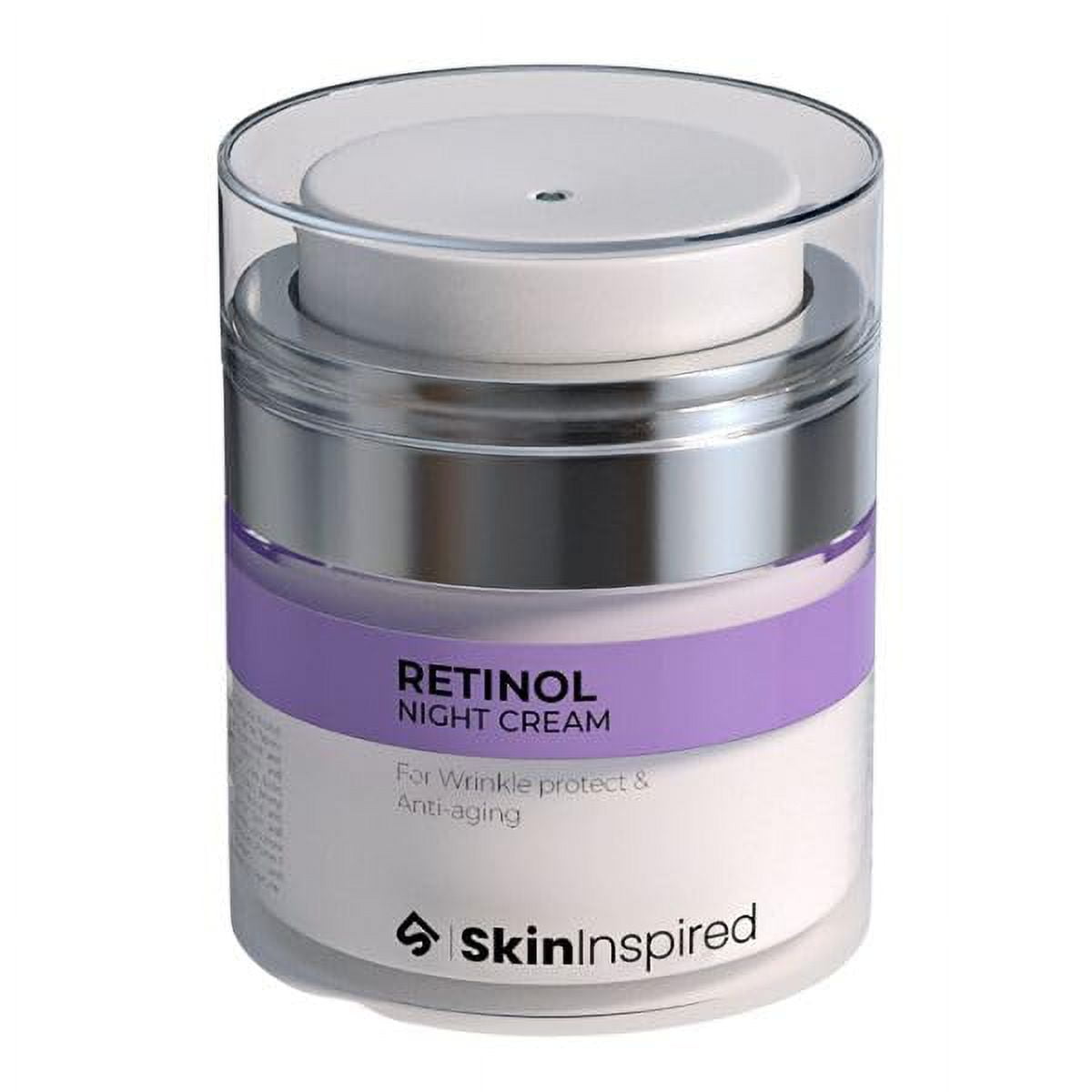 SkinInspired Retinol Night Cream For Wrinkles & Anti-Aging/Lightweight Cream for Age spots, Fine Lines and Wrinkles/Anti Aging Cream (50 g)
SkinInspired Retinol Night Cream For Wrinkles & Anti-Aging/Lightweight Cream for Age spots, Fine Lines and Wrinkles/Anti Aging Cream (50 g)