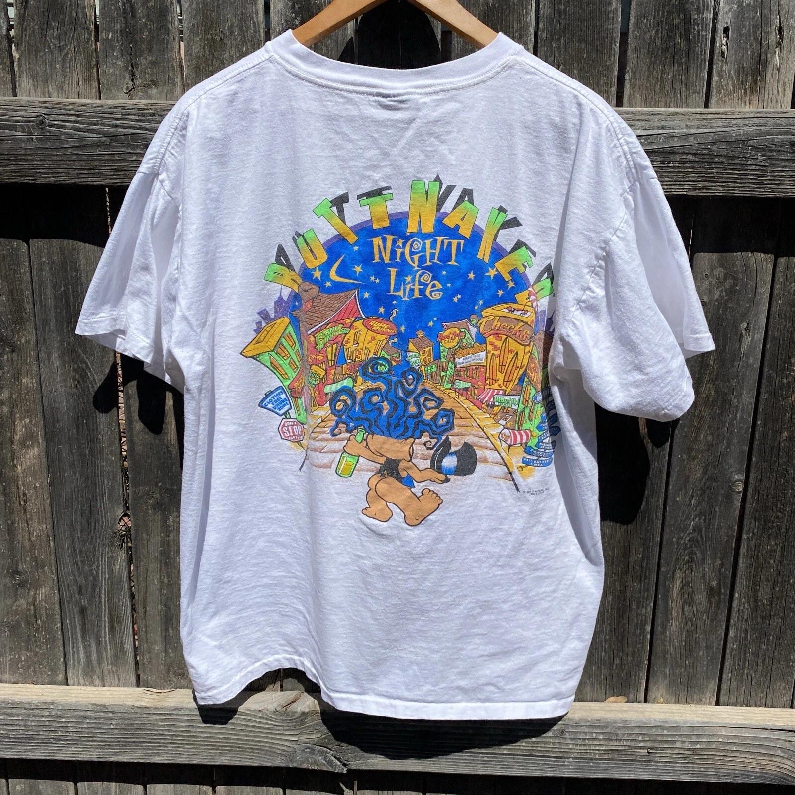 Funny Butt Naked Night Life Troll Shirt Adult XL single stitch Badger 1995 GI 2XL
Funny Butt Naked Night Life Troll Shirt Adult XL single stitch Badger 1995 GI 2XL