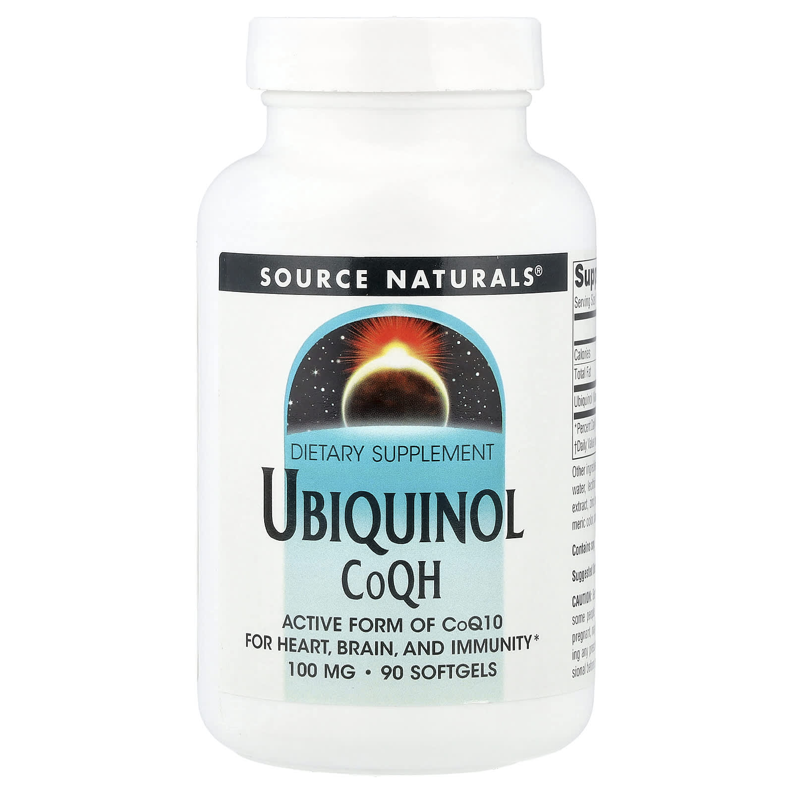 Ubiquinol Coqh, 100 Mg, 90 Softgels 
Ubiquinol Coqh, 100 Mg, 90 Softgels