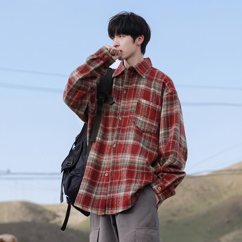 2024 Модная Ретро Клетчатая Повседневная Рубашка с Длинным Рукавом для Мальчиков Свободного Кроя L красный
2024 Модная Ретро Клетчатая Повседневная Рубашка с Длинным Рукавом для Мальчиков Свободного Кроя L красный