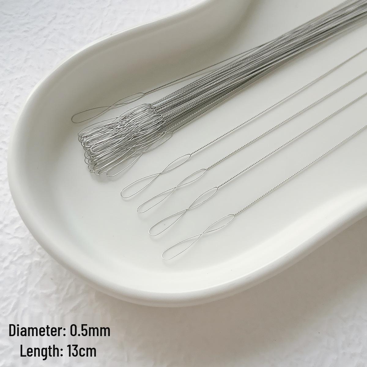 Twisted Needle Crochet Threader for Beading and Bracelet Making
Twisted Needle Crochet Threader for Beading and Bracelet Making