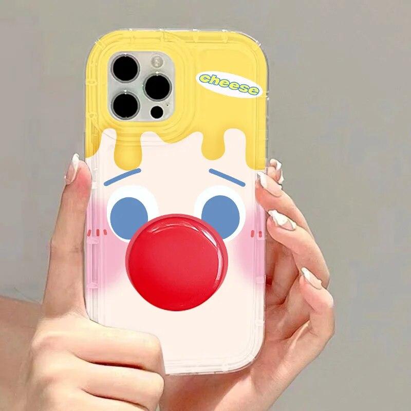 Милый чехол-держатель-подставка для телефона для iPhone 15 Pro Max, чехол для iPhone 11 12 13 14 Pro XS Max XR X 7 8 Plus SE, прозрачный мягкий чехол For iPhone 13
Милый чехол-держатель-подставка для телефона для iPhone 15 Pro Max, чехол для iPhone 11 12 13 14 Pro XS Max XR X 7 8 Plus SE, прозрачный мягкий чехол For iPhone 13