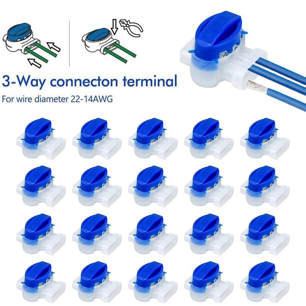 10-50pcs Waterproof Cable Clamps Wire Connector For Robotic Lawnmower Electric Cable Terminal 3 pin Robotic Lawn Mower Connector
10-50pcs Waterproof Cable Clamps Wire Connector For Robotic Lawnmower Electric Cable Terminal 3 pin Robotic Lawn Mower Connector