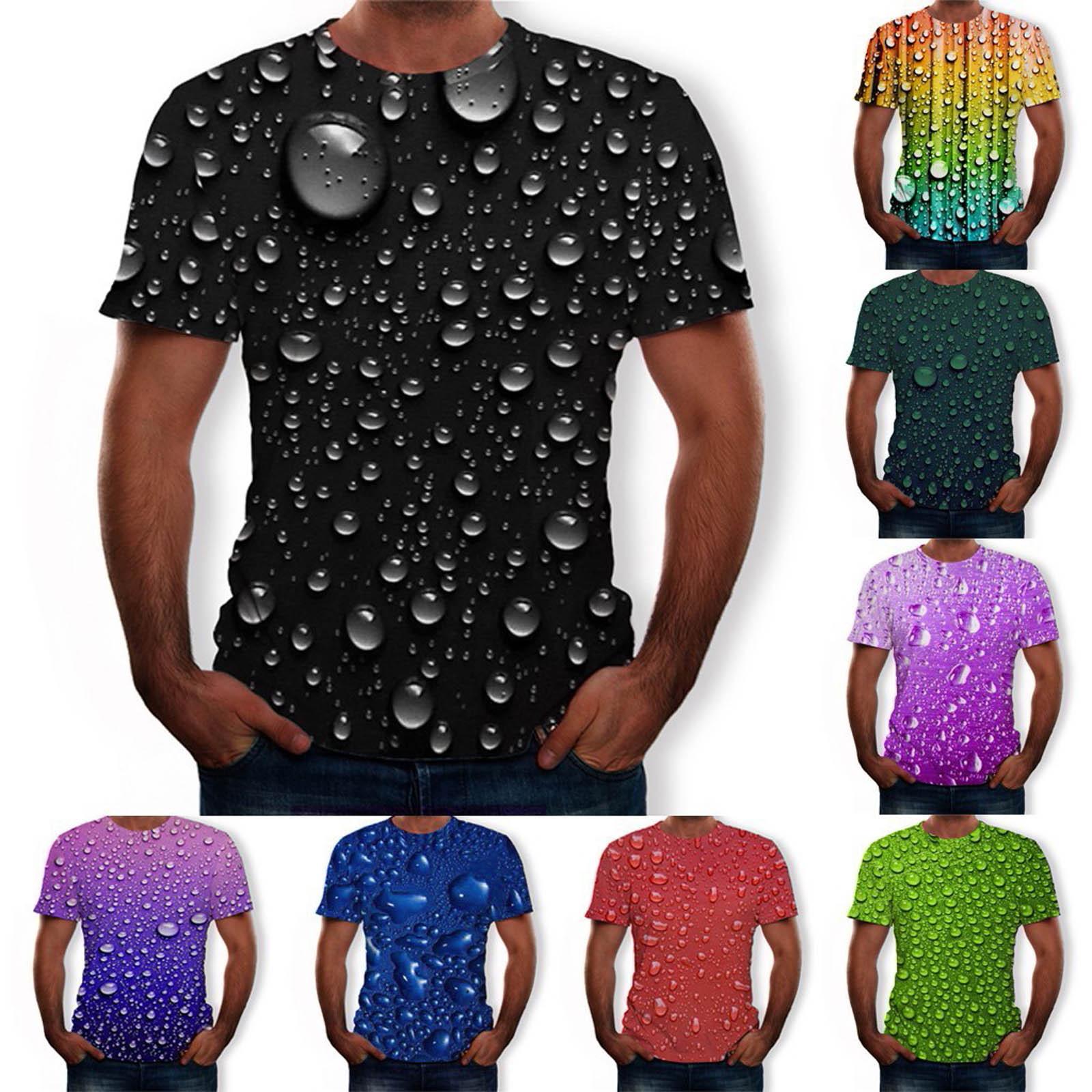 Женские мужские футболки с коротким рукавом с 3D-печатью и тюрьмой, блузки, топы 
Женские мужские футболки с коротким рукавом с 3D-печатью и тюрьмой, блузки, топы